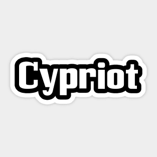 Cypriot Sticker